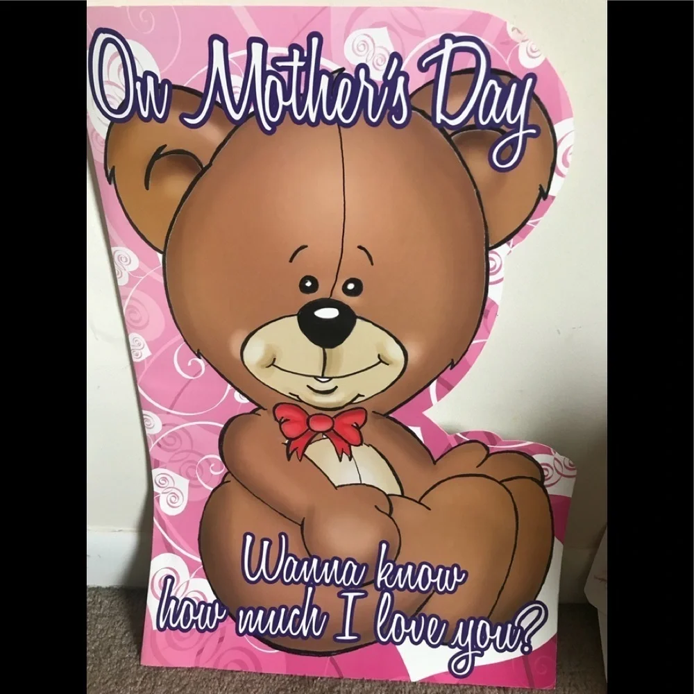 Huge Mother’s Day 2 Foot Tall Card